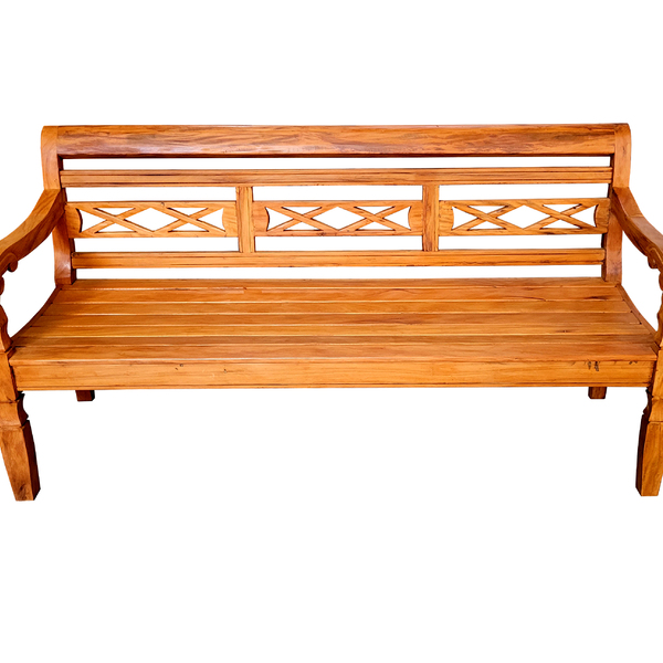 Banco Rústico Narceja Em Madeira De Demolição - Cód 45