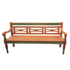 Banco Rústico Sheila Em Madeira De Demolição - 1458