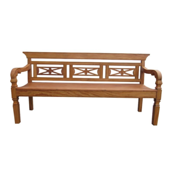 Banco Rústico Tradizione Em Madeira De Demolição - Cód 38