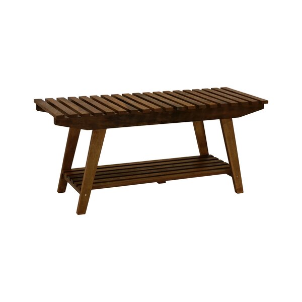 Banco/sapateira 1 Prateleira Summer 100cm Madeira Imbuia Maci