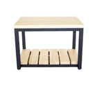 Banco Sapateira Industrial 50x30x40alt Com 1 Prateleira Ripad