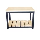 Banco Sapateira Industrial 50x30x40alt Com 1 Prateleira Ripad