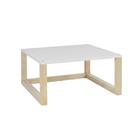 Banco Sapateira Natural/branco - Casatema