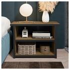 Banco Sapateira On Com Duas Prateleiras Marrom - Caemmun