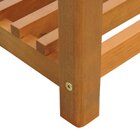 Banco Sapateira Viena Madeira Maciça Assento Estofado Corano