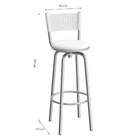 Banco Soweto Cromada E Branco