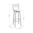 Banco Soweto Cromada E Branco