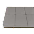 Banco Steel 1 3m Em Veludo Luxor Tabaco - Estrela