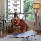 Banco Ting 70cm - Preto