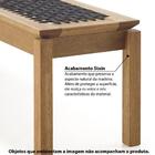 Banco Trançado 59cm P/área Externa Coberta Eucalipto - Jatob