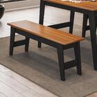 Banco Turquia 130 Cm - Chumbo/natural