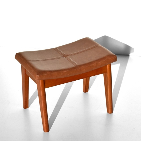 Banco Valentina Courino Caramelo Madeira Maciça Fino Móveis