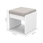 Banco Versátil Branco