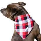 Bandana para Cachorro Pet Unissex Cães Xadrez Dupla Face Tama
