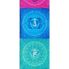 Bandeira 7 Chakras Pergaminho Tapeçaria Yoga