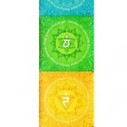 Bandeira 7 Chakras Pergaminho Tapeçaria Yoga