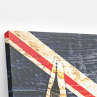 Bandeira Grã-bretanha Cidade Londres Quadro Canvas 120x80cm