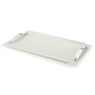 Bandeja 260x460mm Vidro E Aço Inoxidável F. Collection Forma