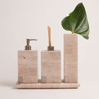 Bandeja 30x15 Travertino Romano