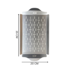 Bandeja Aço Inoxidável Rasa Multiuso Servir 35 X 20 Cm