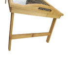 Bandeja Alça Bambu Servir Cafe Da Manha Lanche Almoço Jantar