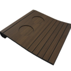 Bandeja Apoio Braço Sofá Esteira Flexível Madeira Mdf Grosso