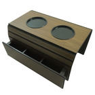 Bandeja Apoio Braço Sofá Esteira Madeira Mdf Grosso 6mm C/ Po