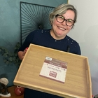 Bandeja Bambu Com Alças 40x30x3cm Bene Casa