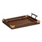 Bandeja Bambu Marrom