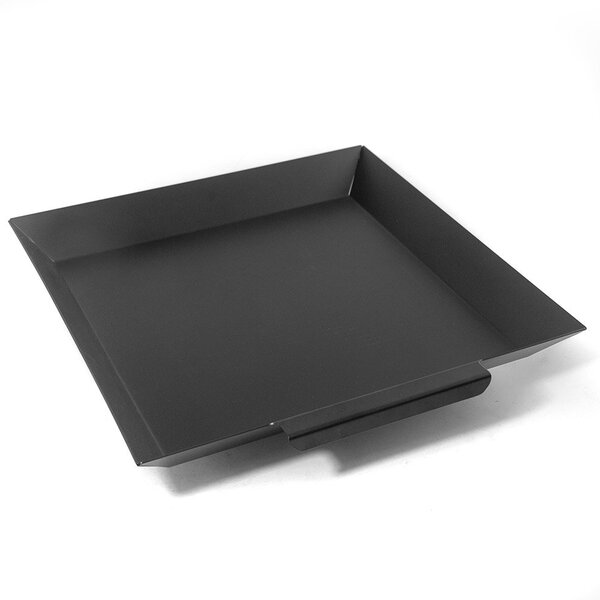 Bandeja Base Coletora De Cinzas P/ Lareira 55x55cm Quadrada