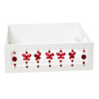 Bandeja Borboletas Vermelhas Quarto Bebê