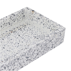 Bandeja Branca em Pedra Terrazo Sensea