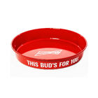 Bandeja Budweiser Vermelha 35 Cm Antiderrapante
