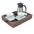 Bandeja C/ Alça 35x25x06cm - Argila