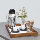 Bandeja Café Bar Bebidas Aparador Xícaras Pequena Decorativa