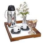 Bandeja Café Bar Bebidas Aparador Xícaras Pequena Decorativa