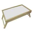 Bandeja Café Da Manhã Com Pé Para Café Na Cama E Sofá