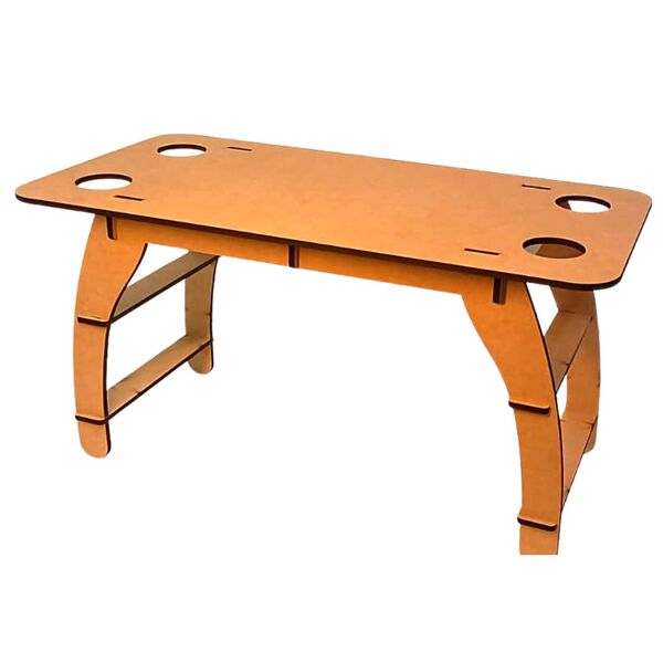 Bandeja Café Da Manhã De Colo Em Mdf