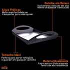 Bandeja Café Da Manhã Translúcida Com Alças - Fumê