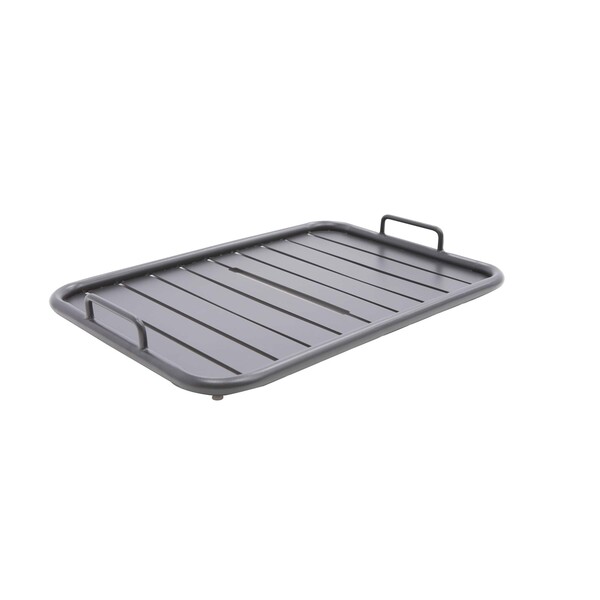 BANDEJA CAFÉ II AÇO 40X55 CINZA