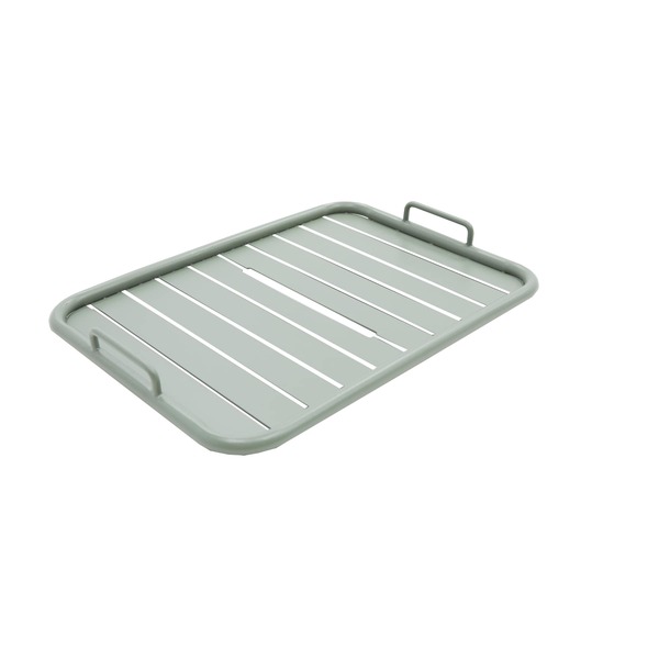 BANDEJA CAFE II AÇO 40X55 VERDE