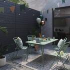 BANDEJA CAFE II AÇO 40X55 VERDE