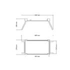 Bandeja Café Tramontina Happy Day Madeira Pés Dobráveis