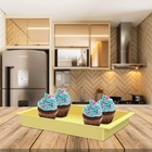 Bandeja Cake Pequena 30 X 20 X 4 Cm - Amarela Coza