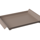 Bandeja Casual Grande 45 5 X 29 6 X 5 Cm Warm Gray Coza