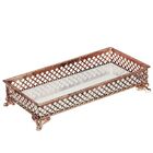 Bandeja Cobre Em Metal C/ Espelho