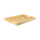 Bandeja com Alças Sense Bambu 48x35x4cm OU