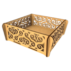 Bandeja Com Detalhes Arabesco Em Mdf