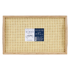 Bandeja com Pés Dobráveis de Bambu Palhinha 50Cm Oikos