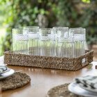 Bandeja Copa E Cia Linha Fiber - Retangular Natural